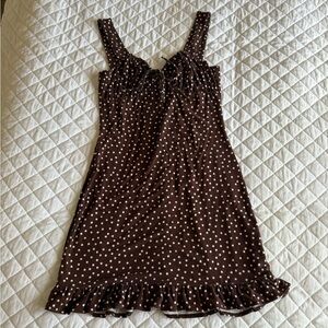 reformation mini dress